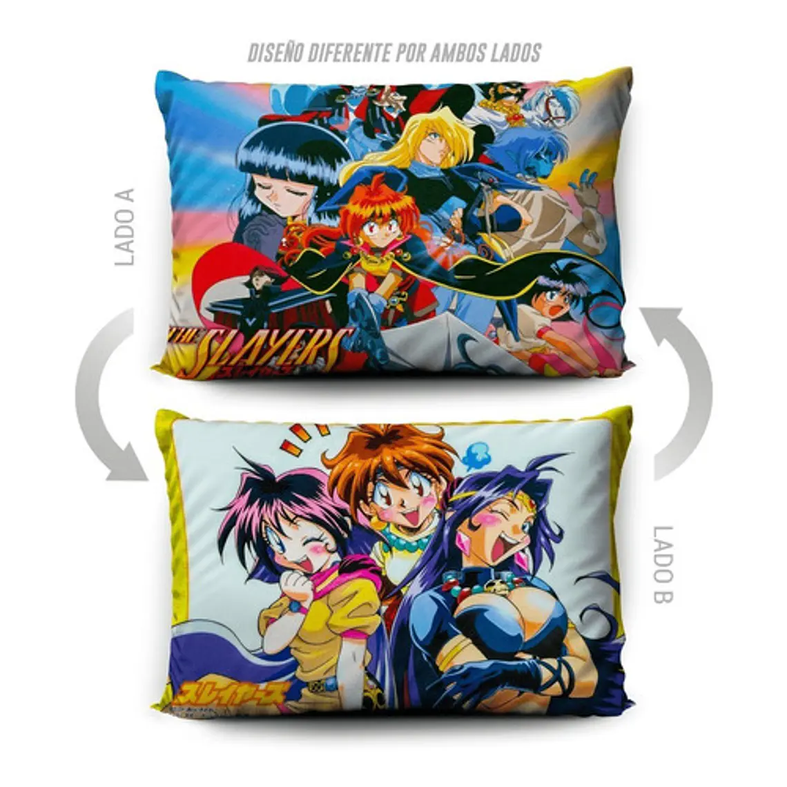 Funda De Almohada Los Justicieros Slayers 70x45cm Vudú Love 5
