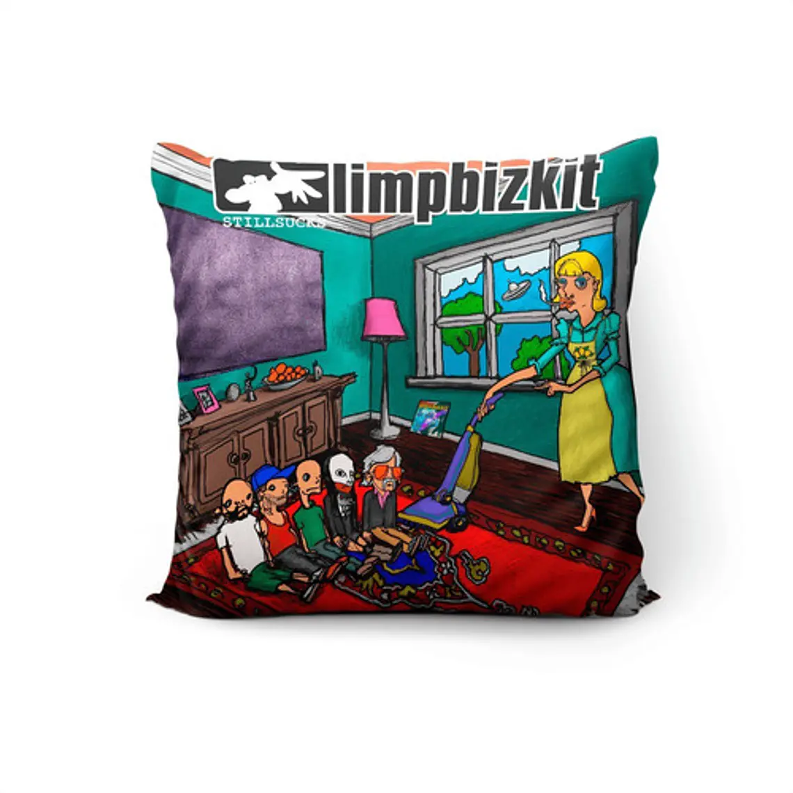 Cojín Limp Bizkit: Still Sucks 45x45 Vudú Love 1