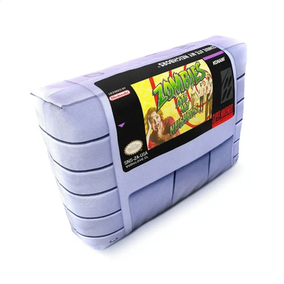 Cojín Snes Zombies Ate My Neighbors 30x20cm Vudú Love 2