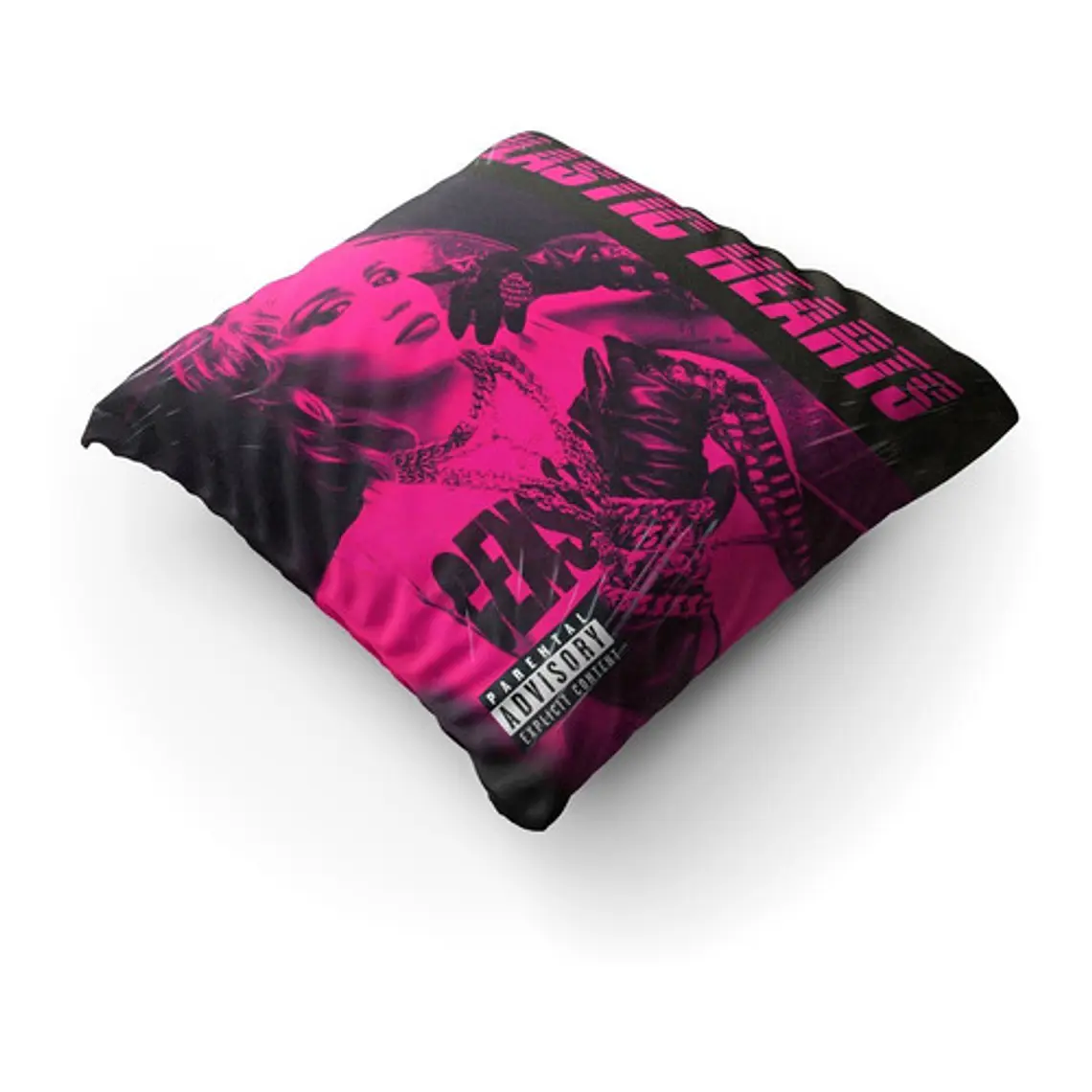 Cojín Miley Cyrus Plastic Hearts 45x45cm Vudú Love  2