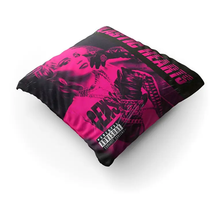 Cojín Miley Cyrus Plastic Hearts 45x45cm Vudú Love  2