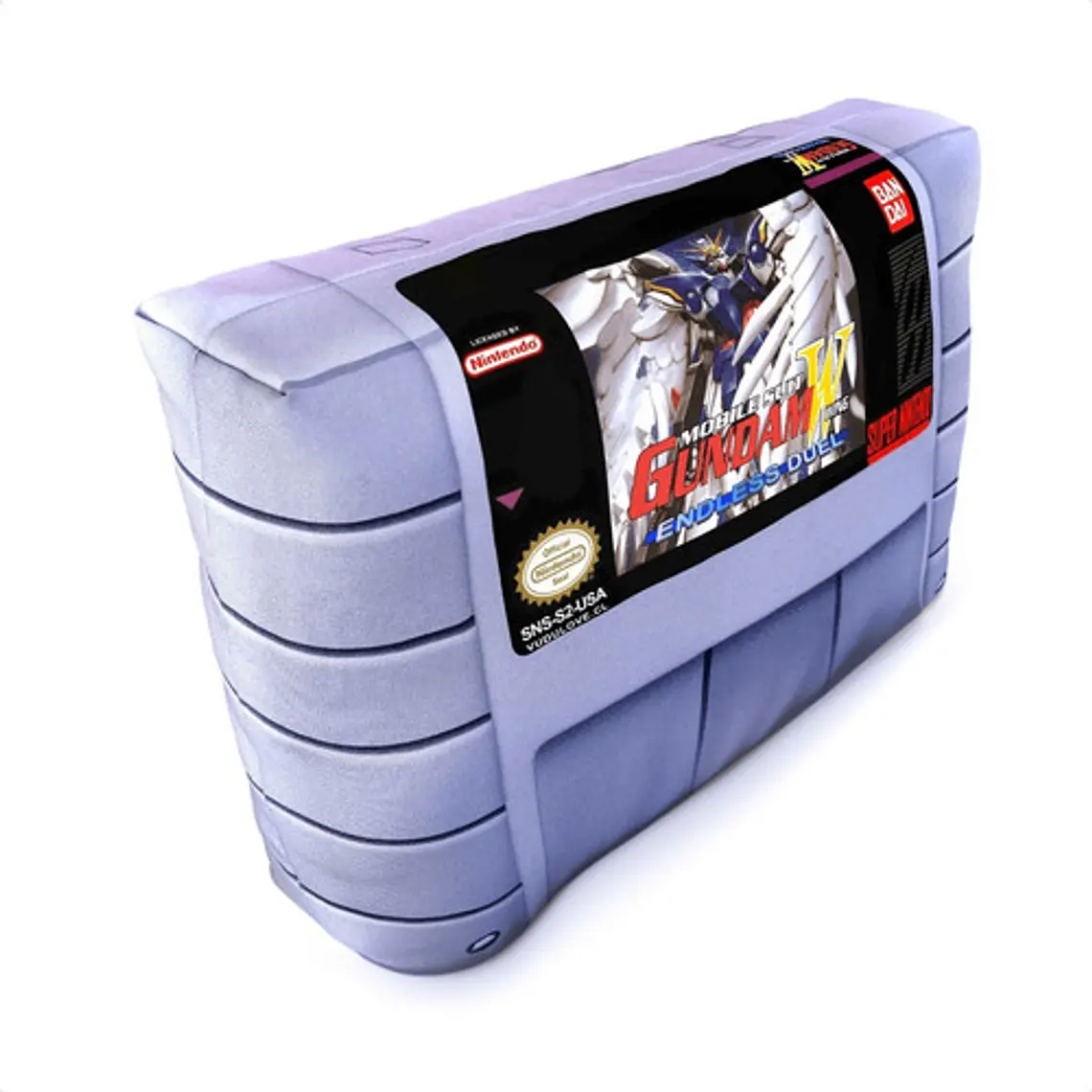 Cojín Snes Gundam Wing: Endless Duel 30x20cm Vudú Love 2