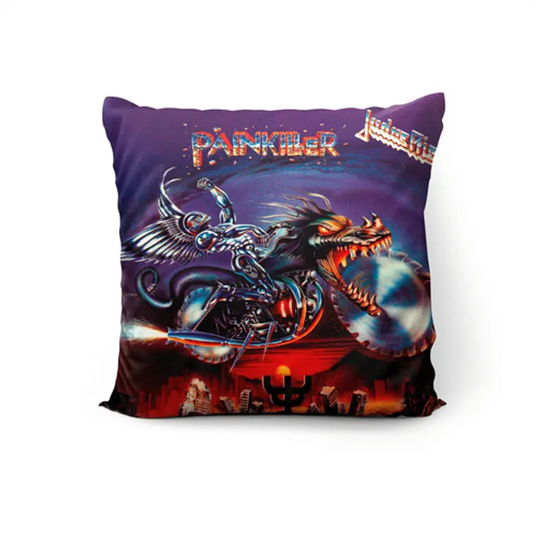 Cojín Judas Priest Painkiller 45x45cm Vudú Love  1