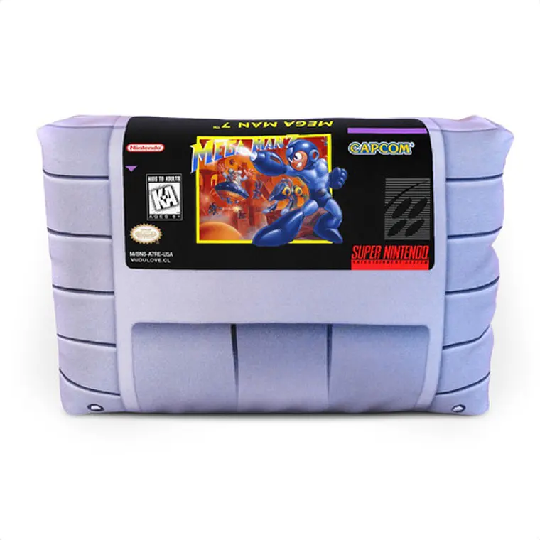 Cojín Snes Megaman 7 30x20cm Vudú Love 1