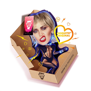 Cojín Miley Cyrus “La Miley Chiquita” 40cm Vudú Love
