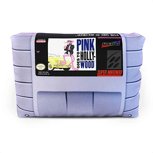 Cojín Snes Pink Goes To Hollywood 30x20cm Vudú Love