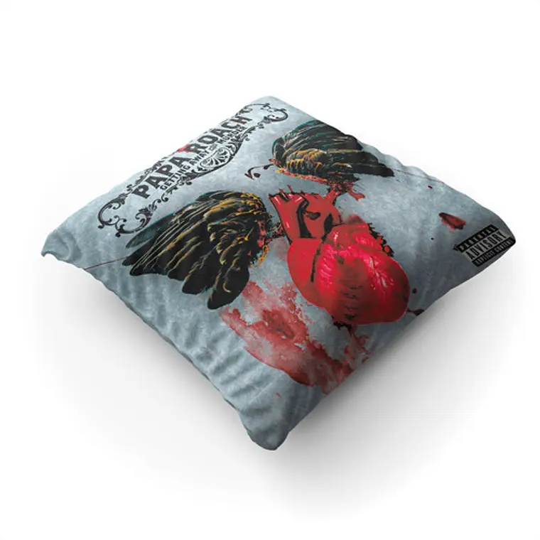 Cojín Papa Roach: Getting Away With Murder 45x45 Vudú Love 2