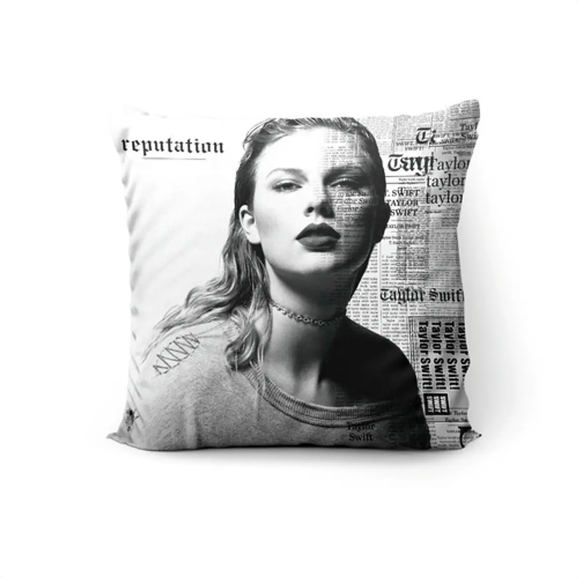 Cojín Taylor Swift: Reputation 45x45 Vudú Love 1