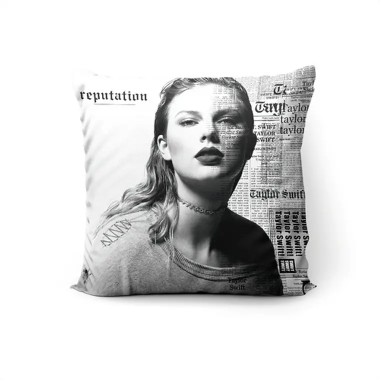Cojín Taylor Swift: Reputation 45x45 Vudú Love 1