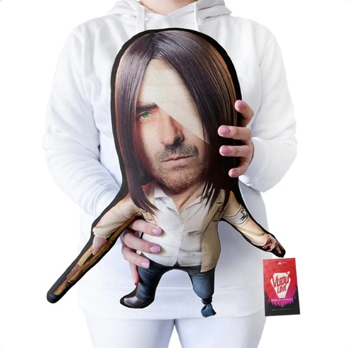 Cojín Jorge Zabaleta “El Eren Chiquito” 40cm Vudú Love 1