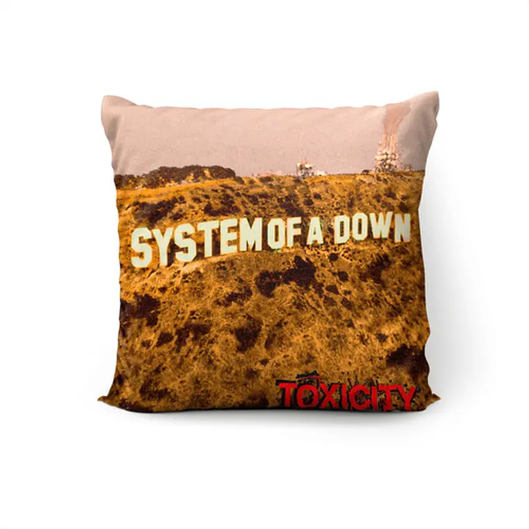 Cojín System Of A Down: Toxicity 45x45 Vudú Love 1