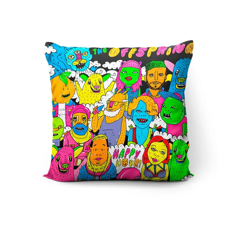 Cojín The Offspring: Happy Hour! 45x45 Vudú Love 1