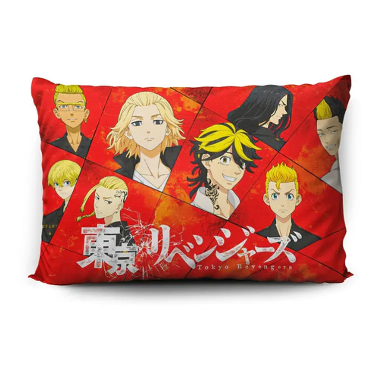Funda De Almohada Tokyo Revengers 70x45cm Vudú Love  1