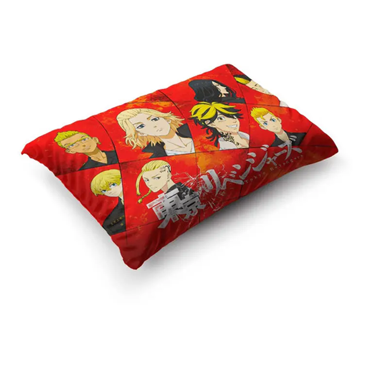Funda De Almohada Tokyo Revengers 70x45cm Vudú Love  3