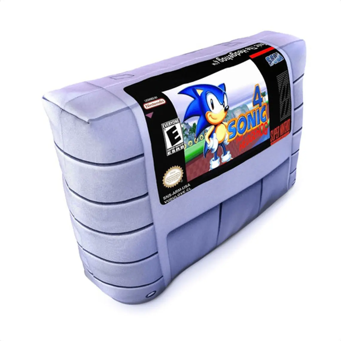 Cojín Snes Sonic The Hedgehog 4 30x20cm Vudú Love 2