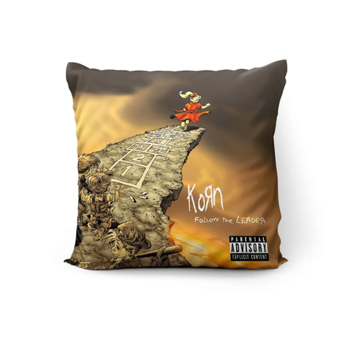 Cojín Korn: Follow The Leader 45x45cm Vudú Love 1