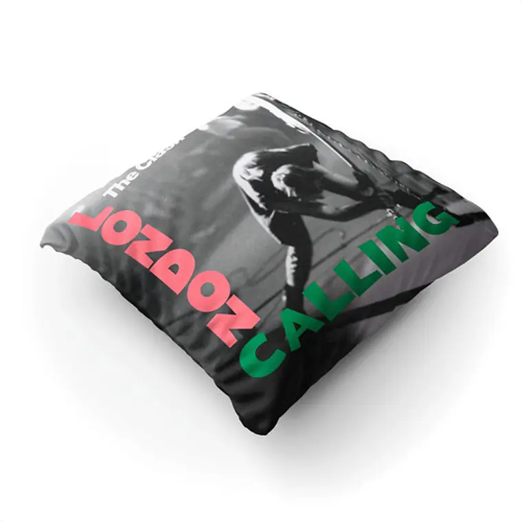 Cojín The Clash London Calling 45x45cm Vudú Love  2