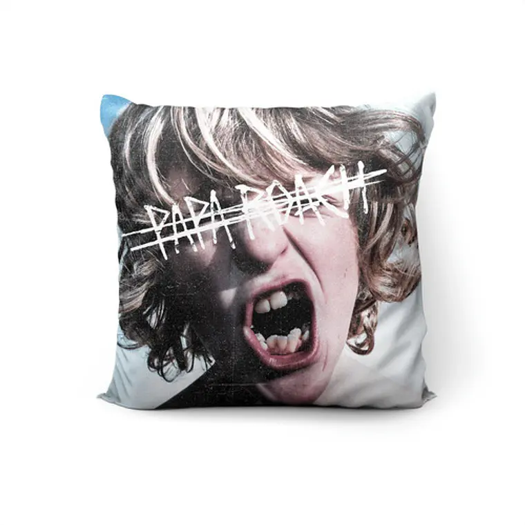 Cojín Papa Roach: Crocked Teeth 45x45 Vudú Love 1