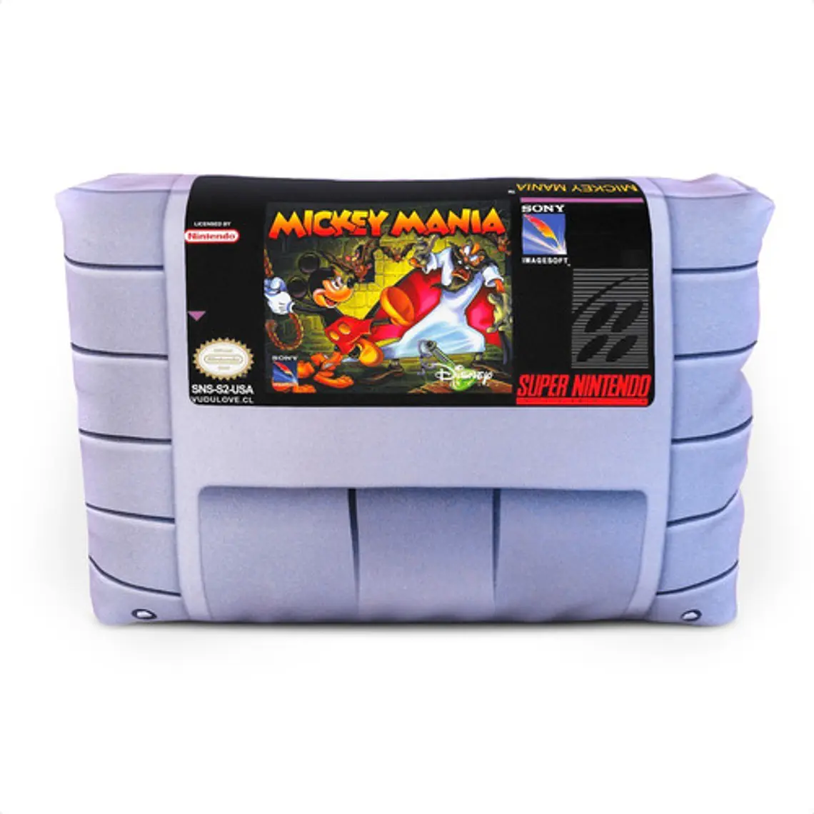 Cojín Snes Mickey Mania 30x20cm Vudú Love 1
