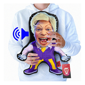 Cojín Popín Chiquito Oficial Con Sonido 40cm Vudú Love