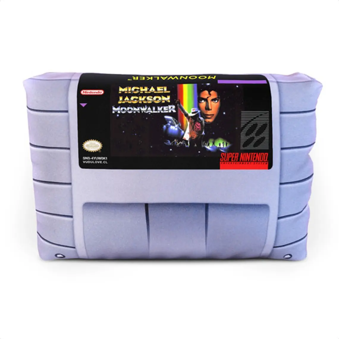 Cojín Snes Michael Jackson Moonwalker 30x20cm Vudú Love 1