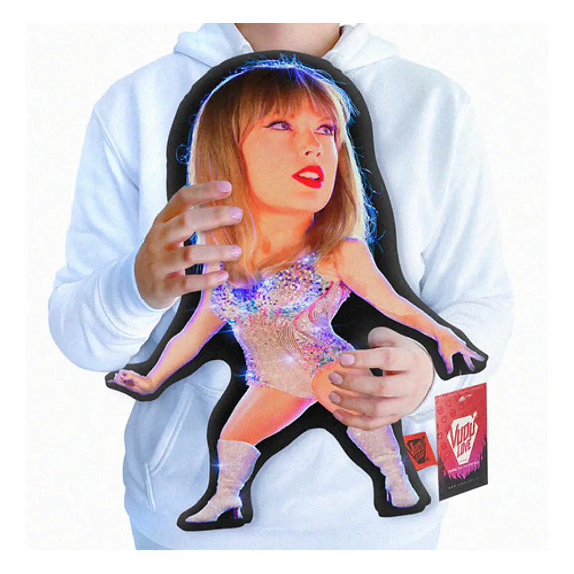 Cojín Taylor Swift “La Taylor Chiquita” 40cm Vudú Love 1