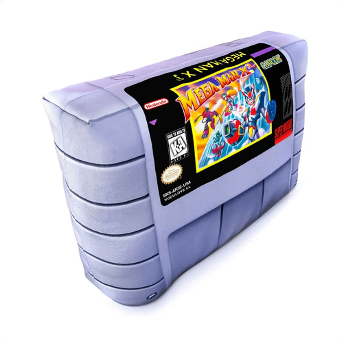 Cojín Snes Mega Man X3 30x20cm Vudú Love 2