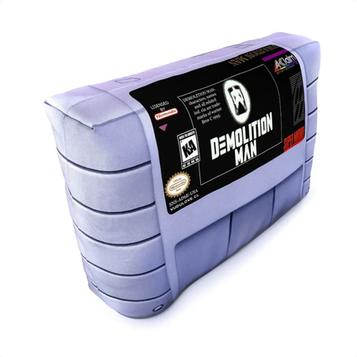 Cojín Snes Demolition Man 30x20cm Vudú Love 2