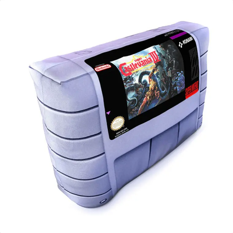 Cojín Snes Super Castlevania Iv 30x20cm Vudú Love 2