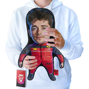 Cojín Charles Leclerc “El Leclerc Chiquito” F1 40cm Vudú Love