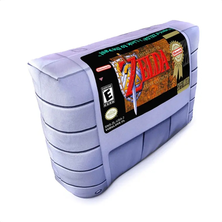 Cojín Super Nintendo Zelda Link To The Past 30x20cm Vudúlove 2