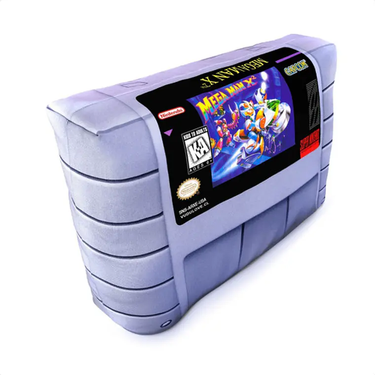 Cojín Snes Mega Man X2 30x20cm Vudú Love 2