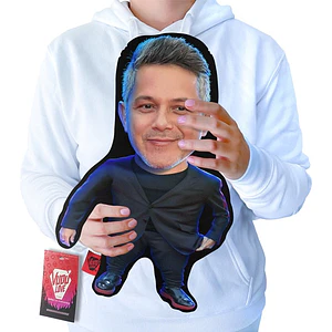 Cojín Alejandro Sanz “El Sanz Chiquito” 40cm Vudú Love