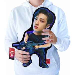 Cojín Bang Chan Stray Kids “El Banchan Chiquito” 40cm Vudú Love