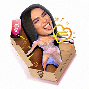 Cojín Dua Lipa “La Dua Chiquita” Elegante 40cm Vudú Love