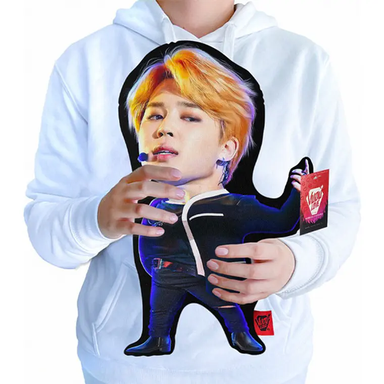 Cojín Jimin Bts K-pop “El Jimin Chiquito” 40cm Vudú Love 1