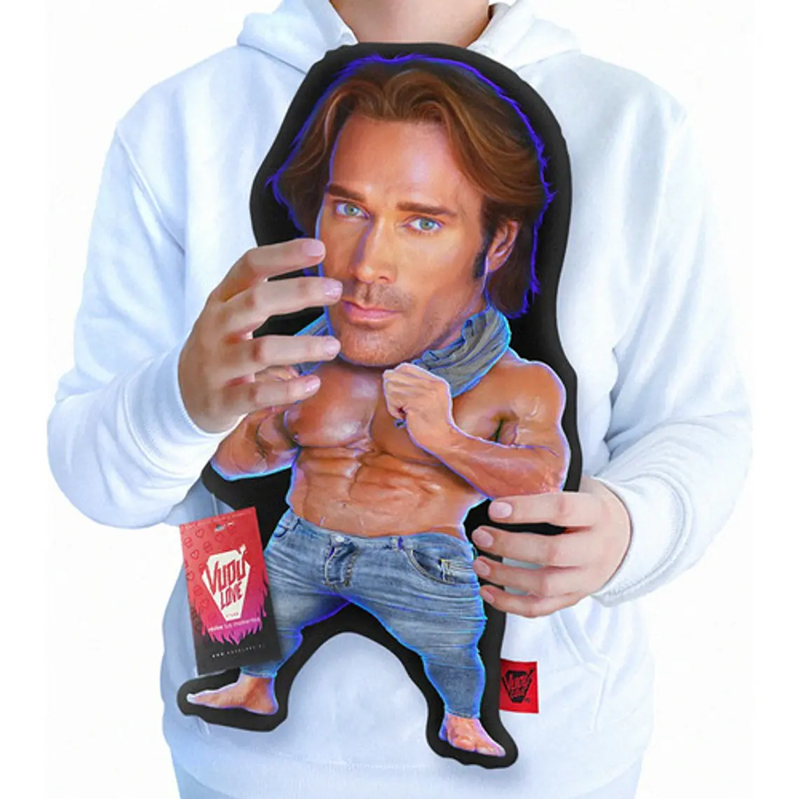 Cojín Mike O'hearn “El Baby Dont Hurt Me Chiquito” 40cm Vudú Love 1