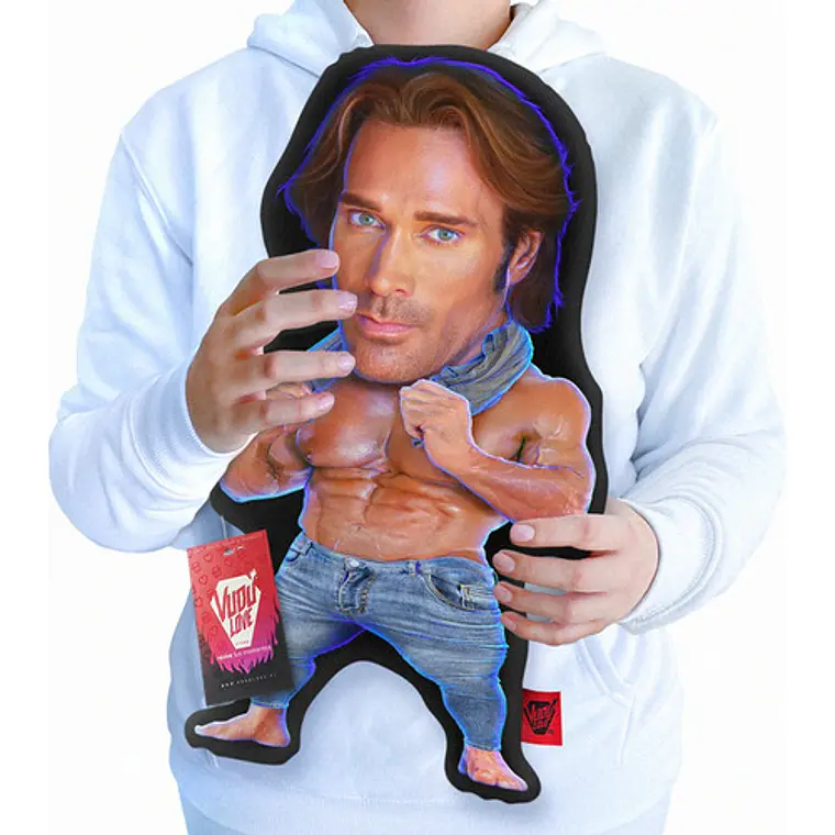 Cojín Mike O'hearn “El Baby Dont Hurt Me Chiquito” 40cm Vudú Love 1