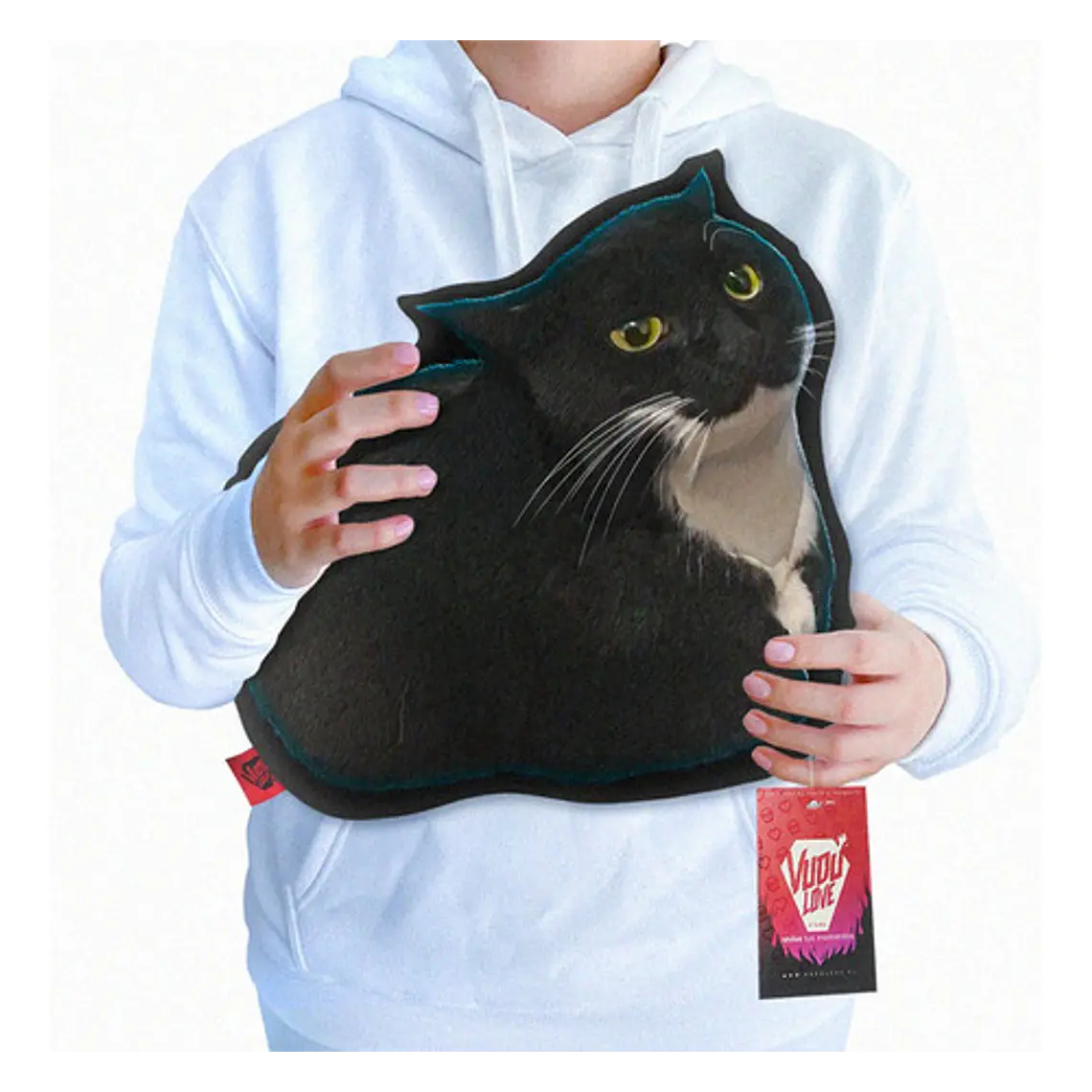 Cojín Gato “El Maxwell Chiquito” 40cm Vudú Love 1