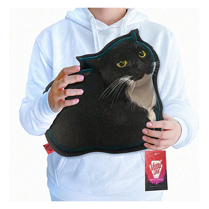 Cojín Gato “El Maxwell Chiquito” 40cm Vudú Love