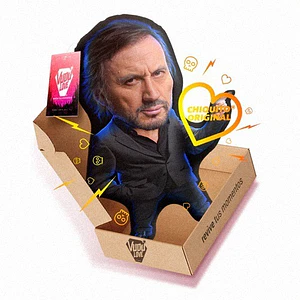 Cojín Carlos Pinto “El Mea Culpa Chiquito” 40cm Vudú Love