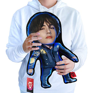 Cojín Peluche V Bts K-pop “El V Chiquito” 40cm Vudú Love