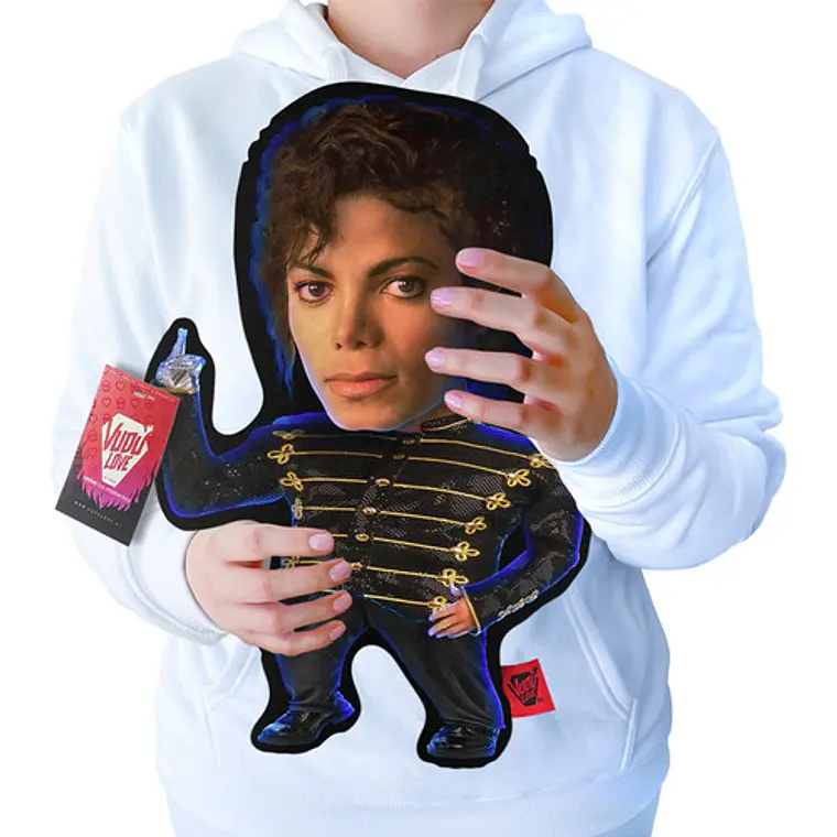 Cojín Michael Jackson “El Rey del Pop Chiquito” 40cm Vudú Love 1