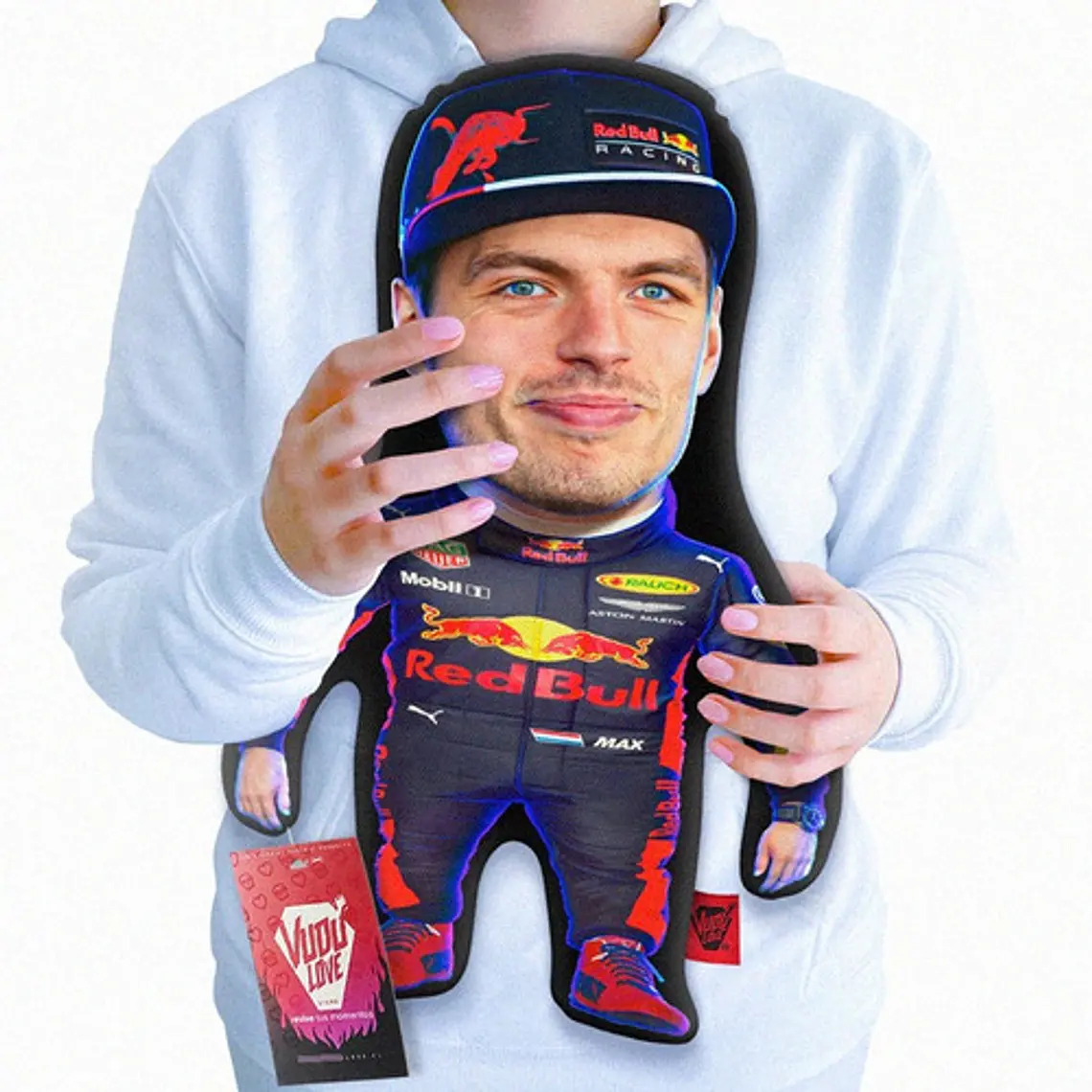 Cojín Max Verstappen “El Verstappen Chiquito” F1 40cm Vudú Love 1