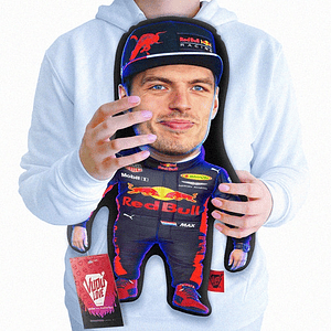 Cojín Max Verstappen “El Verstappen Chiquito” F1 40cm Vudú Love