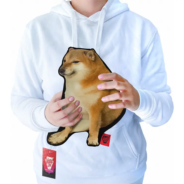 Cojín Cheems Chiquito Chiquito Perrito Meme 15cm Vudú Love 1