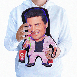 Cojín Chayanne “El Nuevo Provócame Chiquito” 40cm Vudú Love