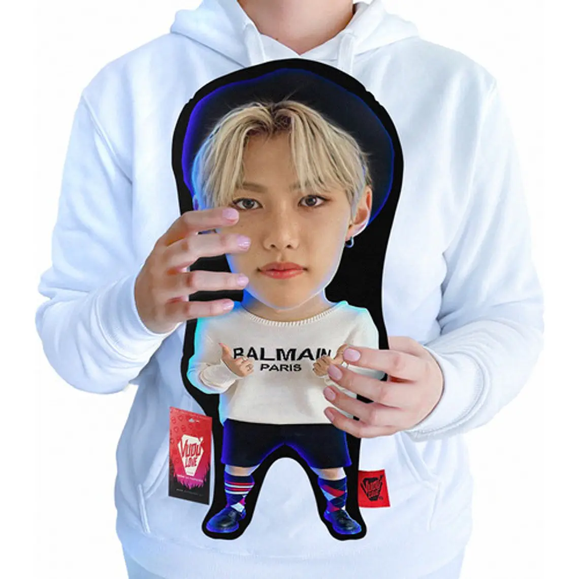 Cojín Felix Stray Kids K-pop “El Felix Chiquito” 40x30cm Vudú Love 1