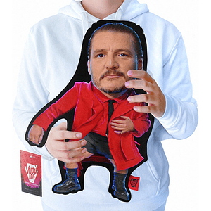 Cojín Pedro Pascal “El Pascal Valentino Chiquito” 40cm Vudú Love