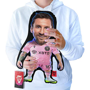 Cojín Messi “La Pulga Chiquito” Inter Miami 40cm Vudú Love